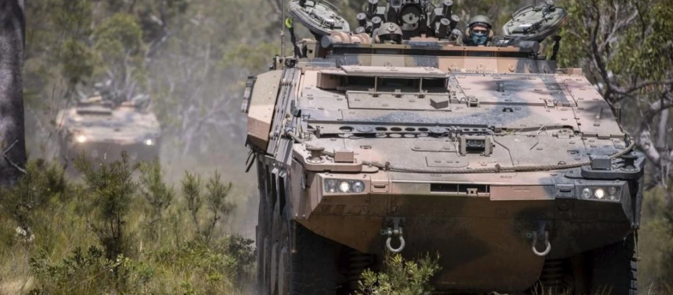 Ο Στρατός της Αυστραλίας παραλαμβάνει τα οχήματα Boxer